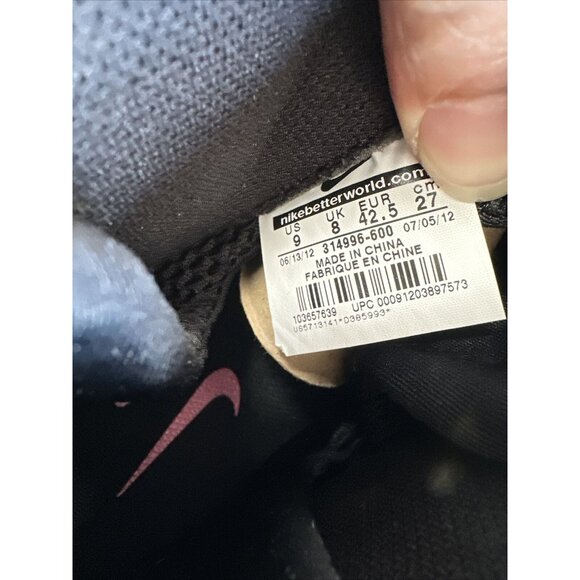 Nike Air Foamposite One Pearlized Pink 2012 Men Size 9 / 10.5 W Sneakers Shoes - Picture 12 of 13